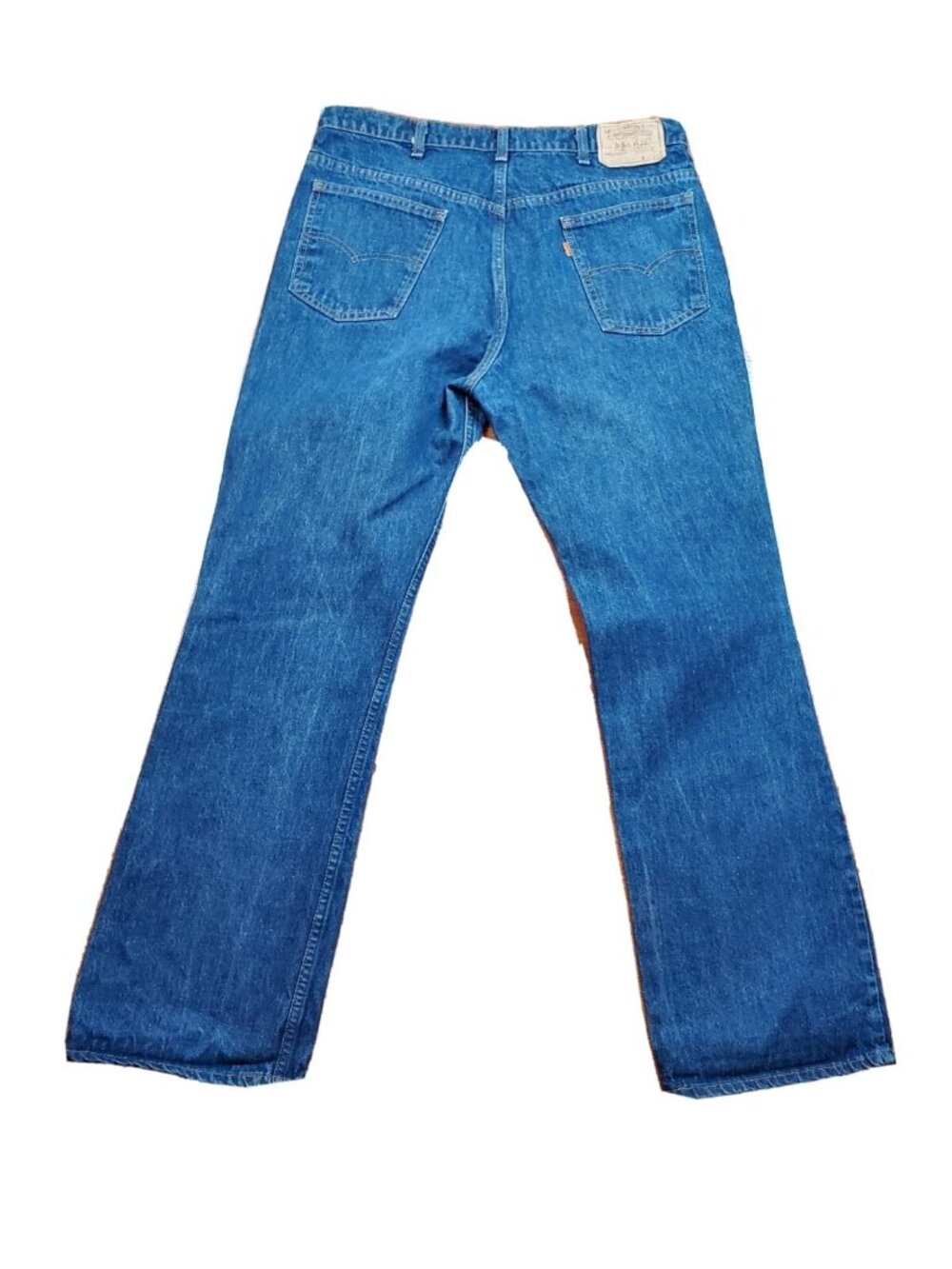Levi’s vintage 1981 80s 517 Jeans 20517 0217 Orange Tab USA 38x34 Single Stitch